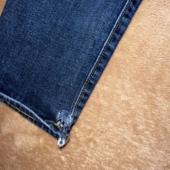 Old Navy Kids Sz 10 Straight Leg Adjustable Built-in Tough Blue Jeans (Q) - Picture 7 of 7
